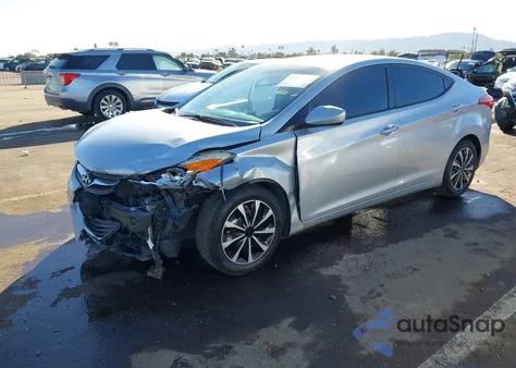 2013 Hyundai Elantra Gls from USA, damaged, VIN 5NPDH4AE9DH167008